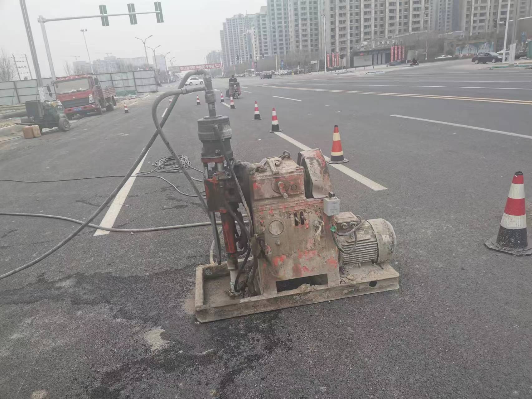 灵寿路基注浆